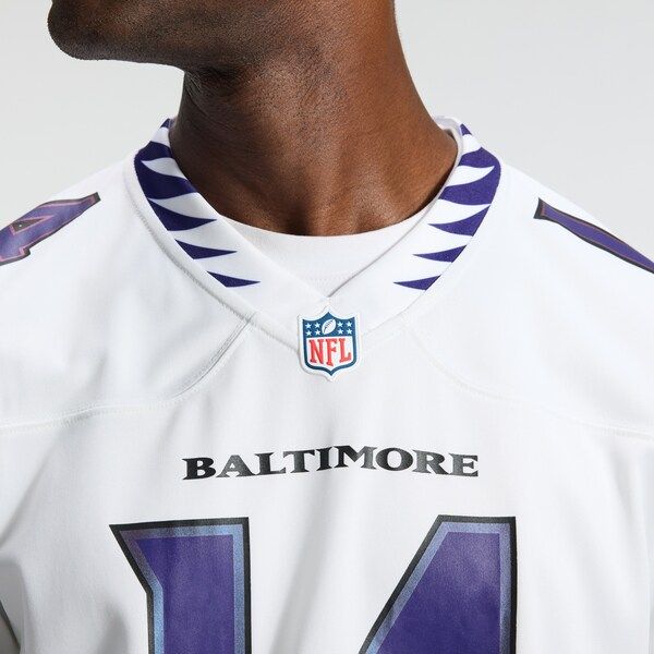 Kyle Hamilton Game Jersey White