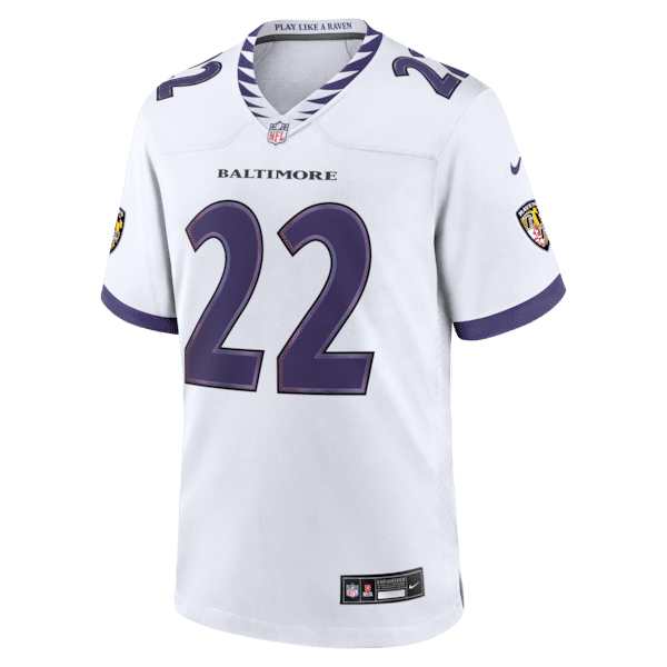 Derrick Henry Game Jersey White