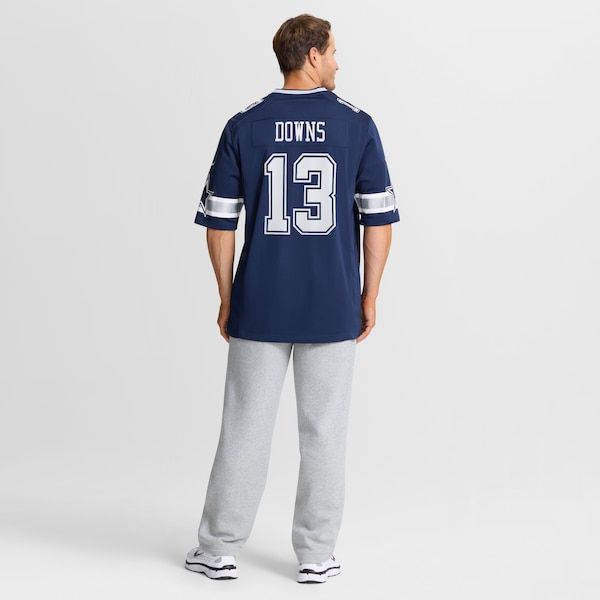 Caleb Downs 2026 NFL Draft First Round Pick No. 11 Game Jersey Navy