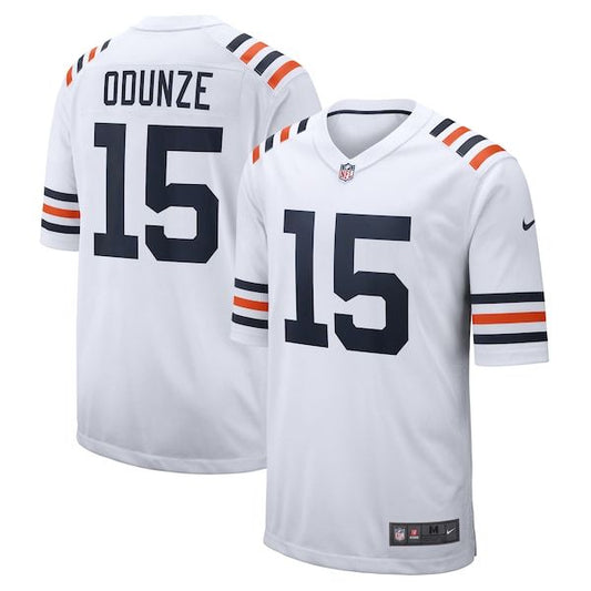 Rome Odunze Alternate Game Jersey White