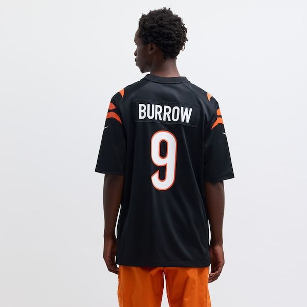 Joe Burrow Game Jersey Black