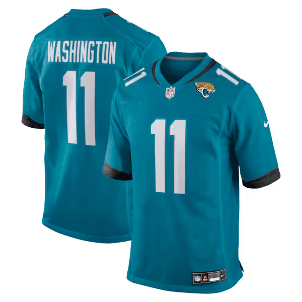 Parker Washington Game Jersey Teal