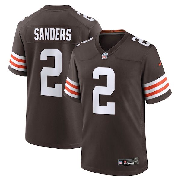 Shedeur Sanders Game Jersey Brown