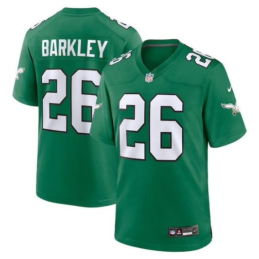 Saquon Barkley Alternate Game Jersey Kelly Green