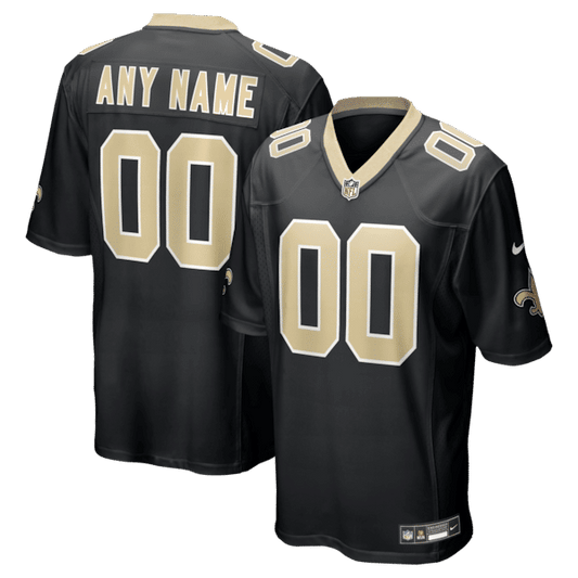 Custom Game Jersey Black