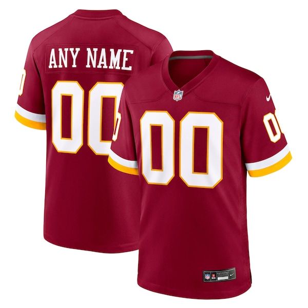 Custom Game Jersey Burgundy
