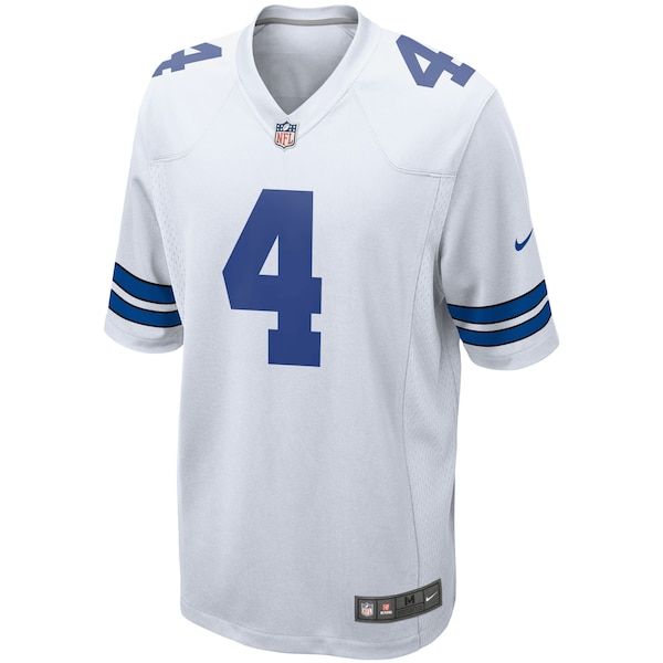 Dak Prescott Game Jersey White