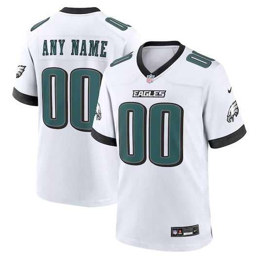 Custom Game Jersey White