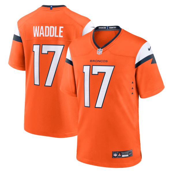 Jaylen Waddle Game Jersey Orange