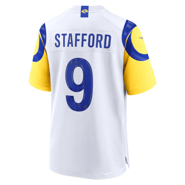 Matthew Stafford Game Jersey White