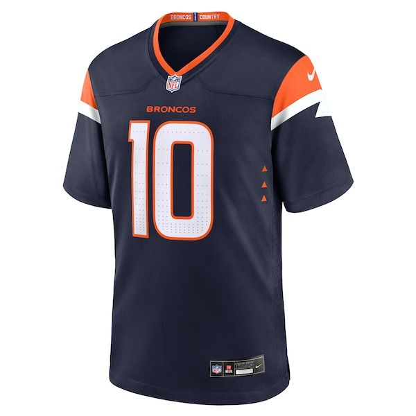 Bo Nix Alternate Game Jersey Navy