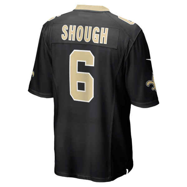 Tyler Shough Game Jersey Black
