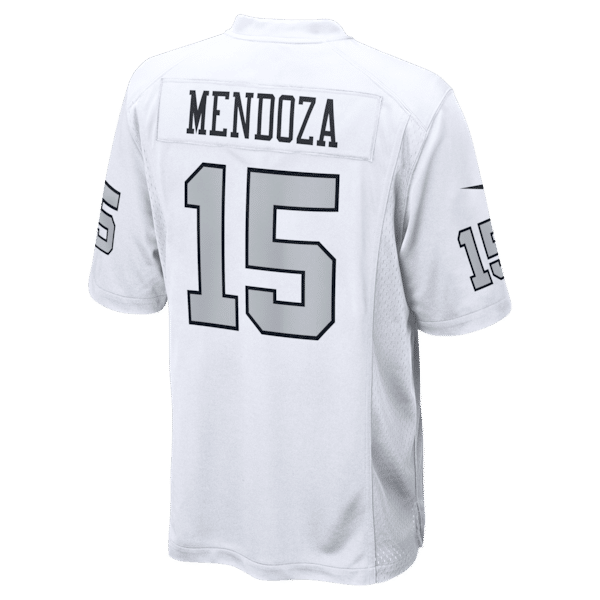 Fernando Mendoza Game Jersey White