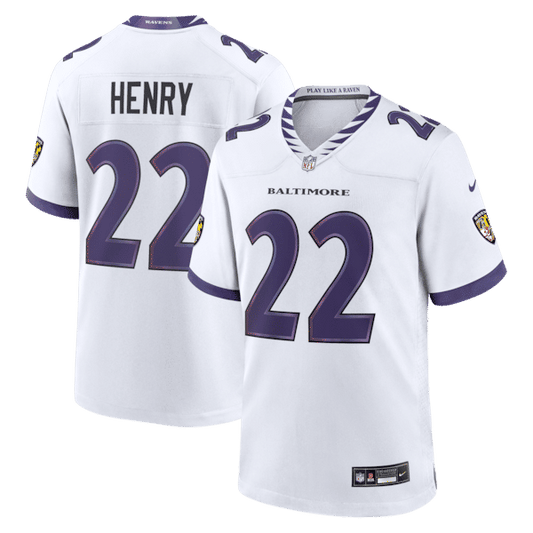 Derrick Henry Game Jersey White