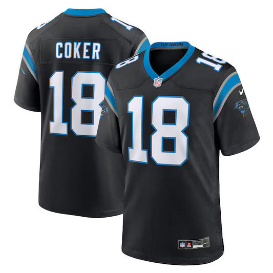 Jalen Coker Game Jersey Black