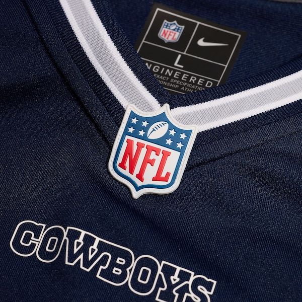 Dak Prescott Game Team Jersey Navy
