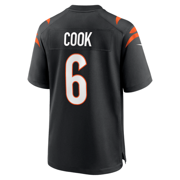 Bryan Cook Game Jersey Black