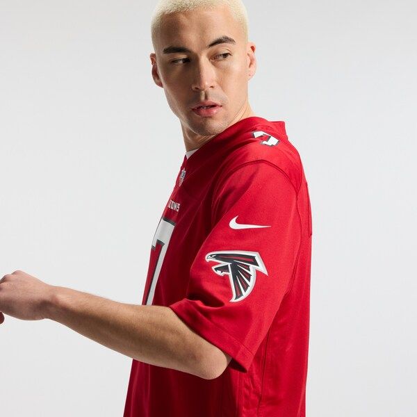 Bijan Robinson Game Jersey Red