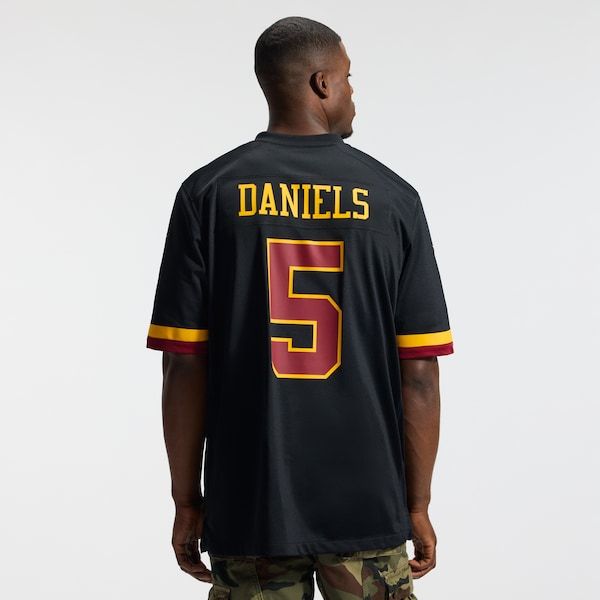 Washington Commanders Jayden Daniels Alternate Game Jersey Black