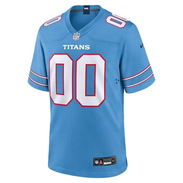 Custom Game Jersey Light Blue