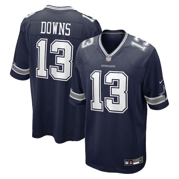 Caleb Downs 2026 NFL Draft First Round Pick No. 11 Game Jersey Navy