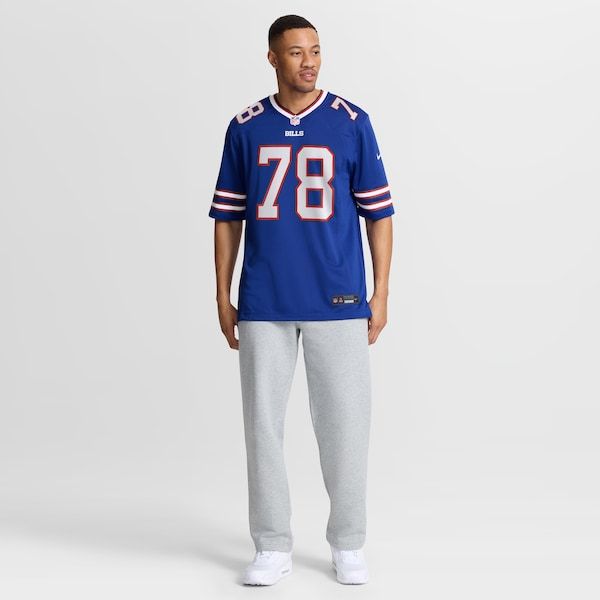 Bruce Smith Game Retired Player Jersey Royal