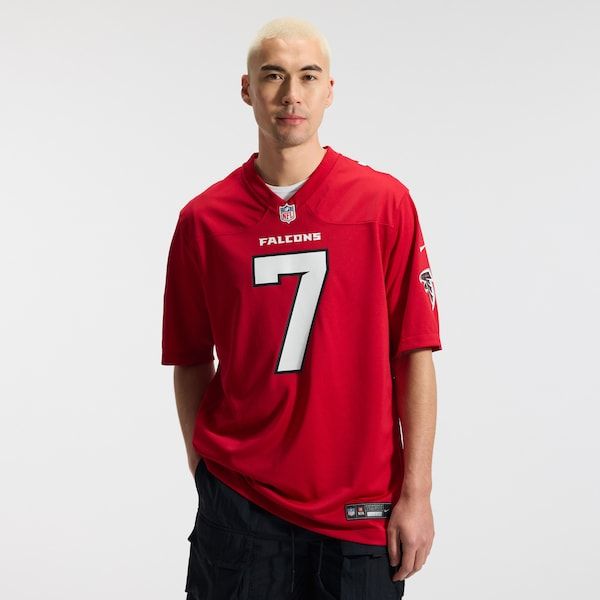Bijan Robinson Game Jersey Red