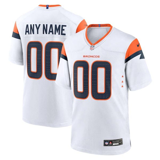 Custom Game Jersey White