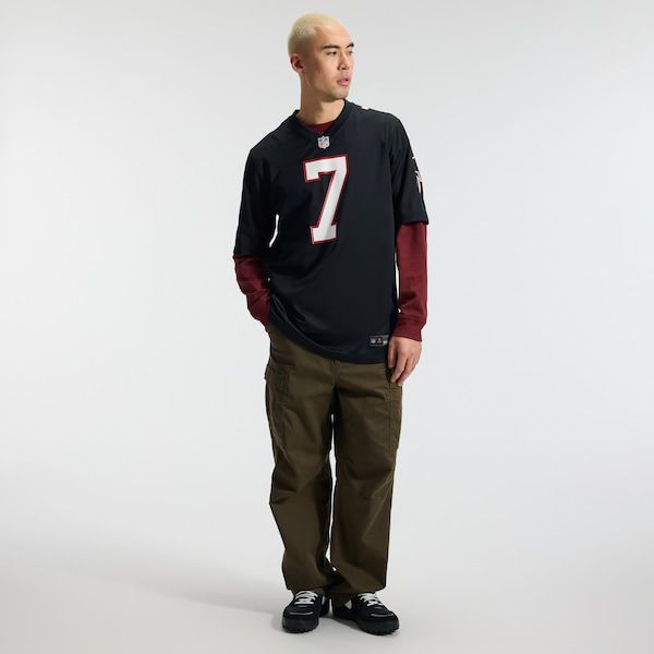 Bijan Robinson Game Jersey Black