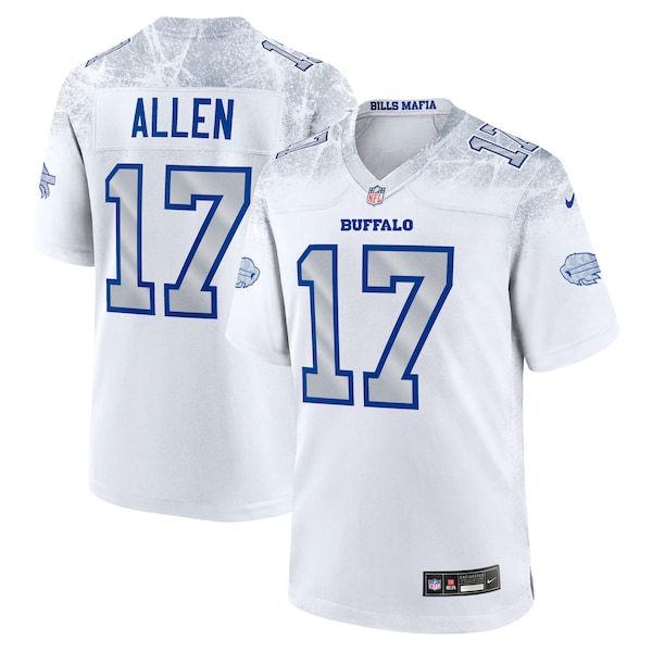Josh Allen 2025 Rivalries Collection Game Jersey White