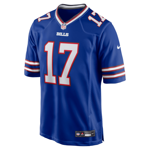 Josh Allen Game Jersey Royal