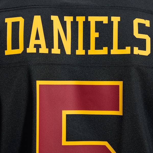 Jayden Daniels Alternate Game Jersey Black