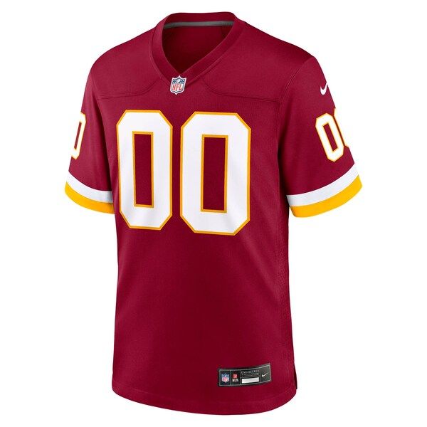 Custom Game Jersey Burgundy