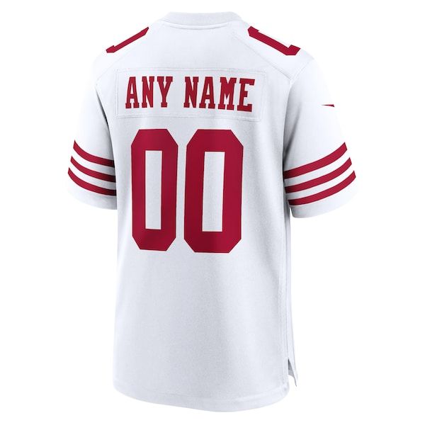 Custom Game Jersey White