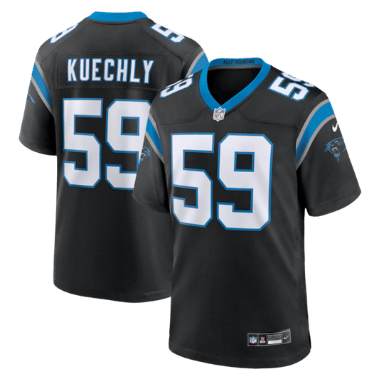 Luke Kuechly Game Jersey Black