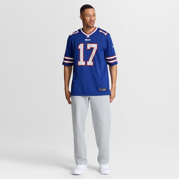 Josh Allen Game Jersey Royal