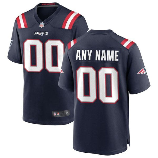 Custom Game Jersey Navy
