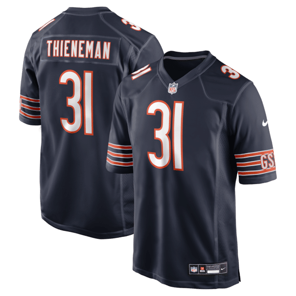 Dillon Thieneman 2026 NFL Draft Game Jersey Navy