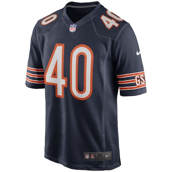 Gale Sayers Retired Player Game Jersey Navy