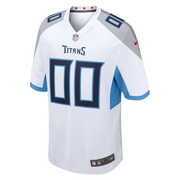 Custom Game Jersey White