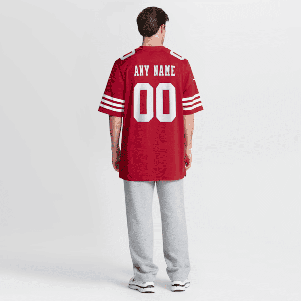 Custom Game Jersey Scarlet