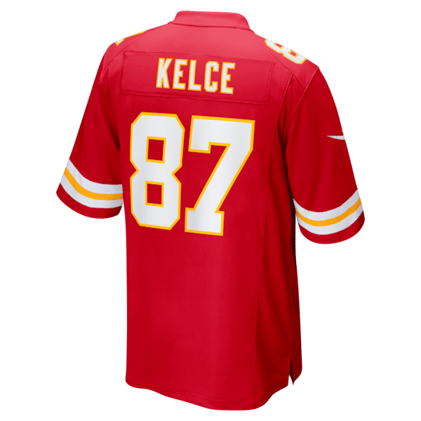 Travis Kelce Game Jersey Red