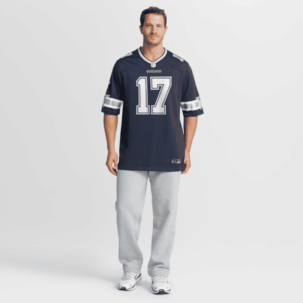 Brandon Aubrey Team Game Jersey Navy