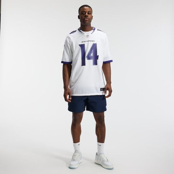 Kyle Hamilton Game Jersey White