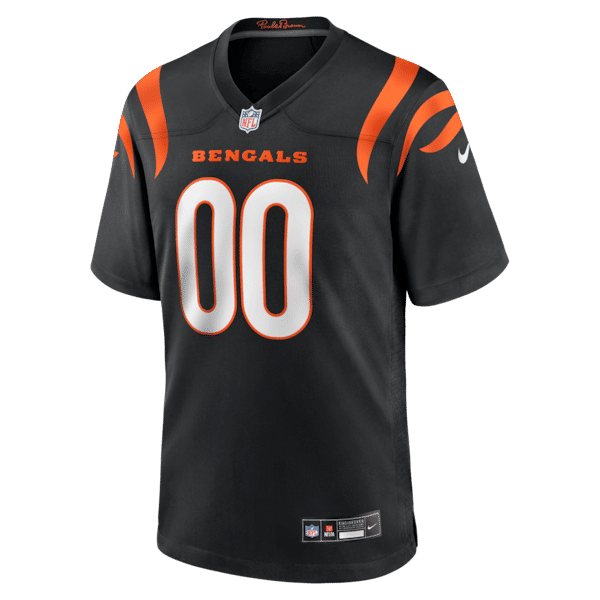 Custom Game Jersey Black