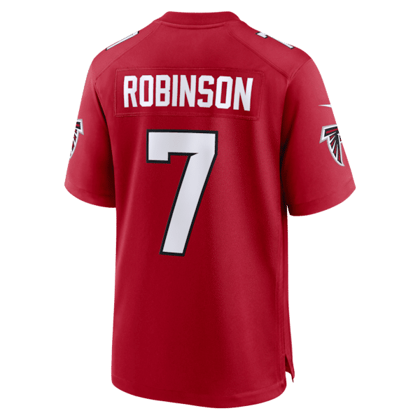 Bijan Robinson Game Jersey Red