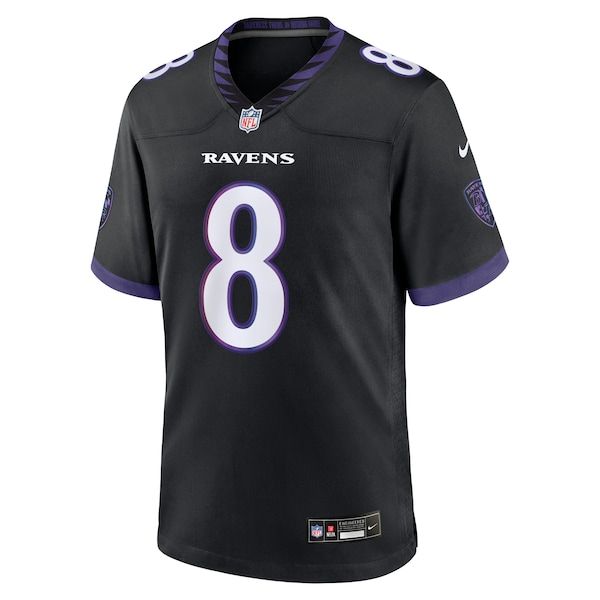 Lamar Jackson Alternate Game Jersey Black