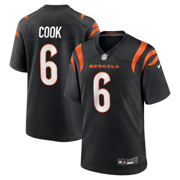 Bryan Cook Game Jersey Black