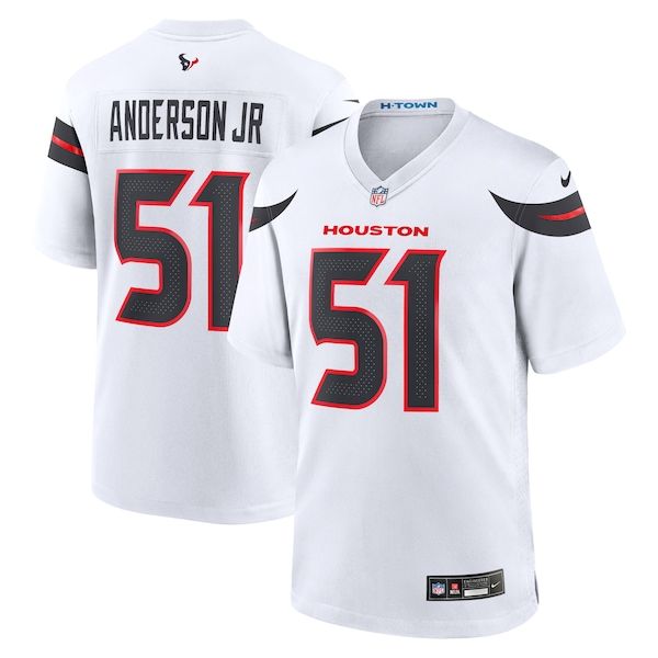 Will Anderson Jr. Game Jersey White