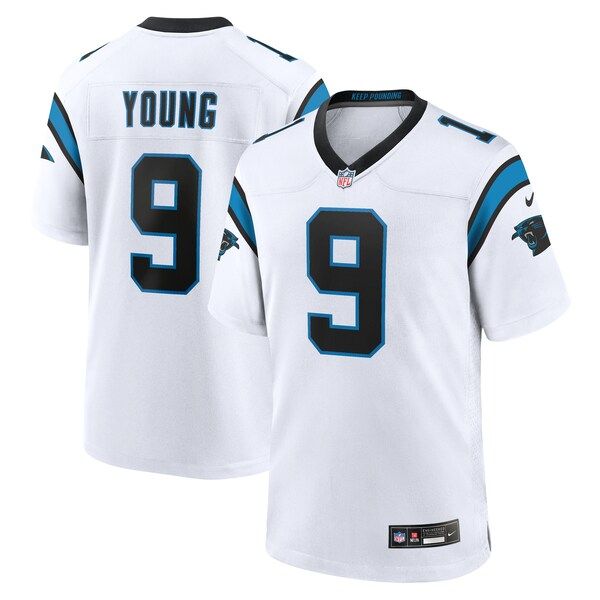 Bryce Young Game Jersey White